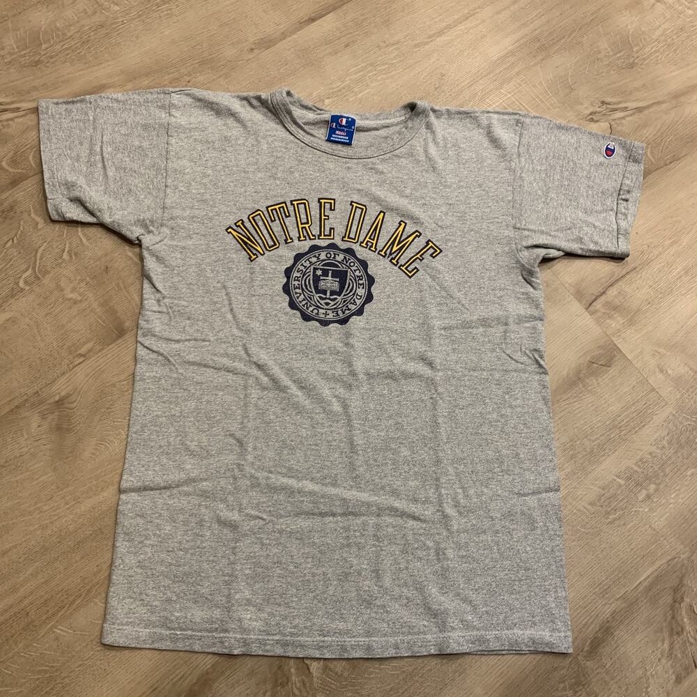 Vintage 80s/90s Champion University Of Notre Dame T-Shirt Men's L Made In USA